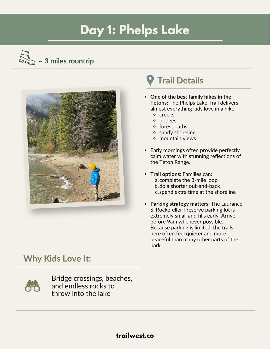 Grand Teton Adventure: A 3-Day Family Itinerary