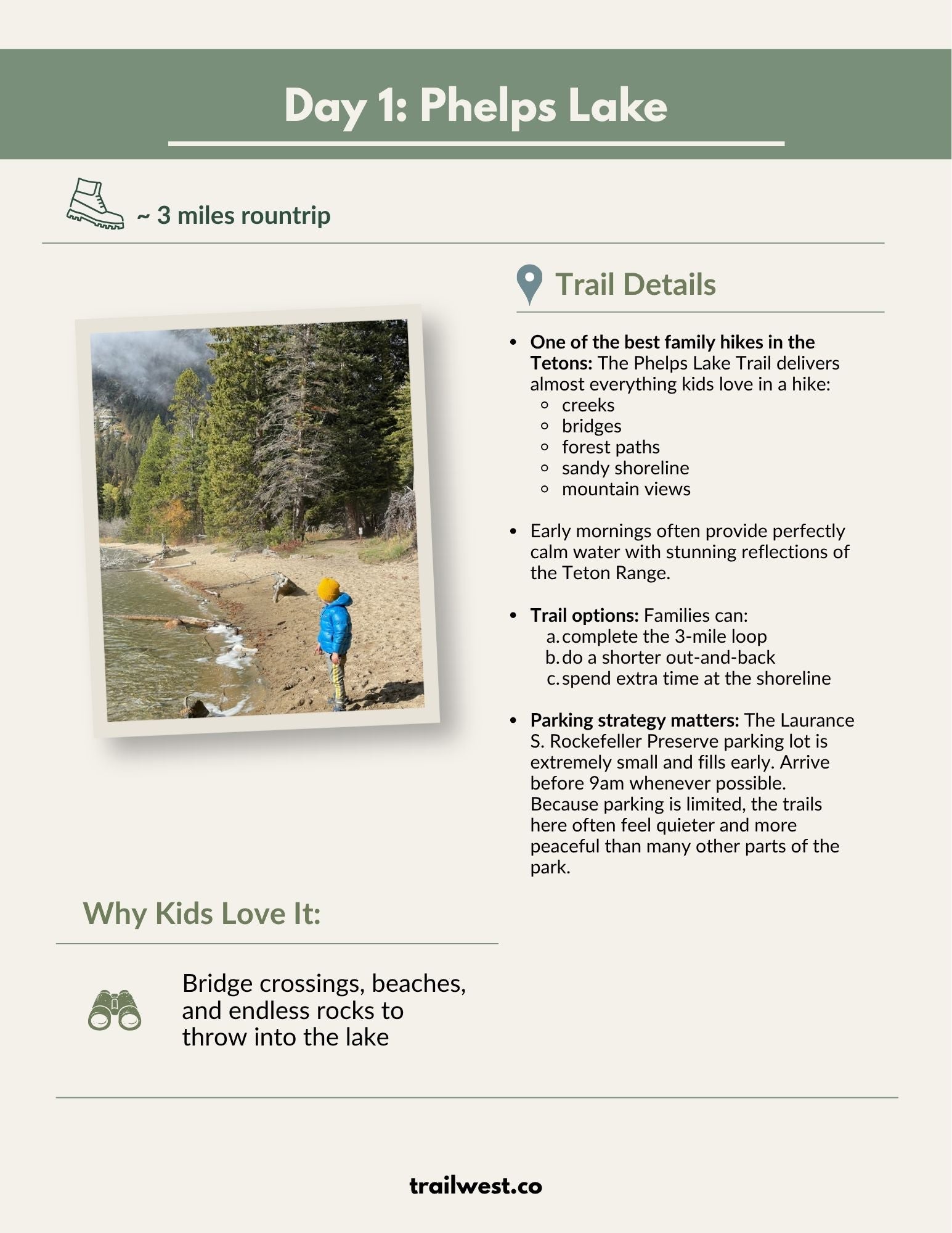 Grand Teton Adventure: A 3-Day Family Itinerary
