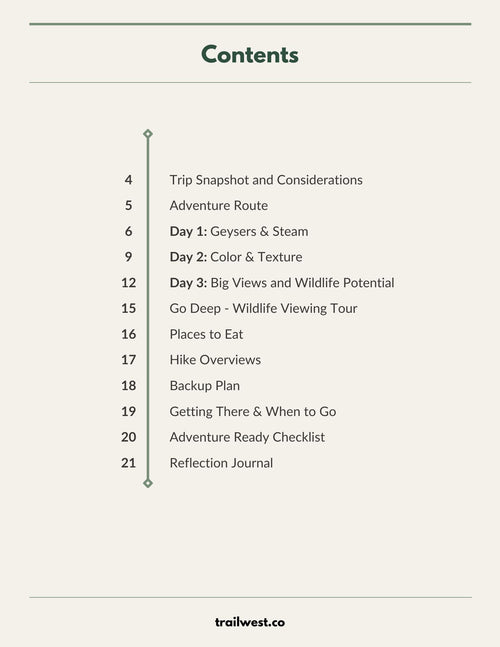 Yellowstone National Park Itinerary with Kids (3-days)